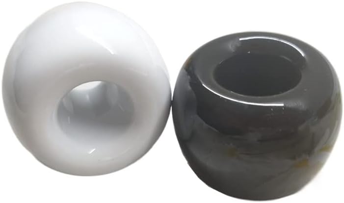 Mini soportes de cerámica para cepillos de dientes, 2 unidades, soporte para lápices de afeitar, soporte para cepillos de dientes para encimeras de