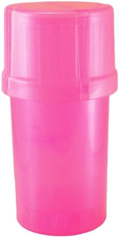 Contenedor de almacenamiento con amoladora incorporada – Rosa