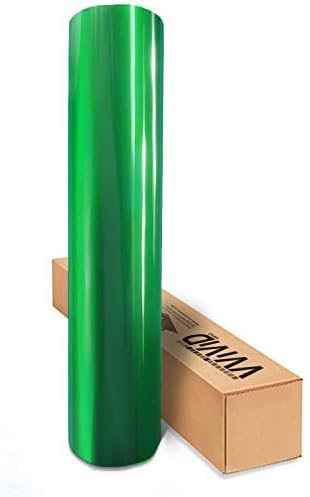 VViViD XPO – Película de vinilo brillante de metal líquido verde para automóvil (25 x 5 pies)