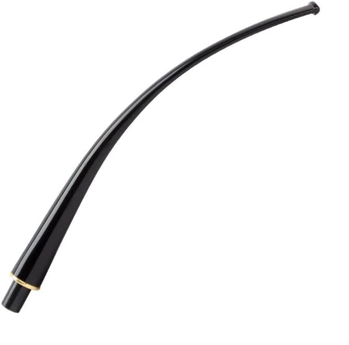 OLDFOX – 2 tubos de tabaco Churchwarden BE0044X2 de repuesto con anillo de metal para decoración de 0.354 in