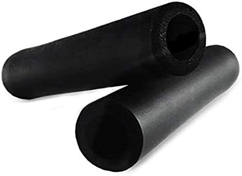 1 par de empuñaduras para manillar de bicicleta de montaña, ultraligeras de espuma de silicona de alta densidad, antideslizantes, absorbentes de