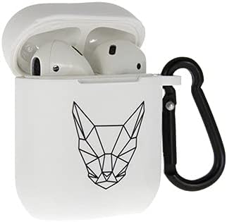 Funda Airpods – Gato blanco