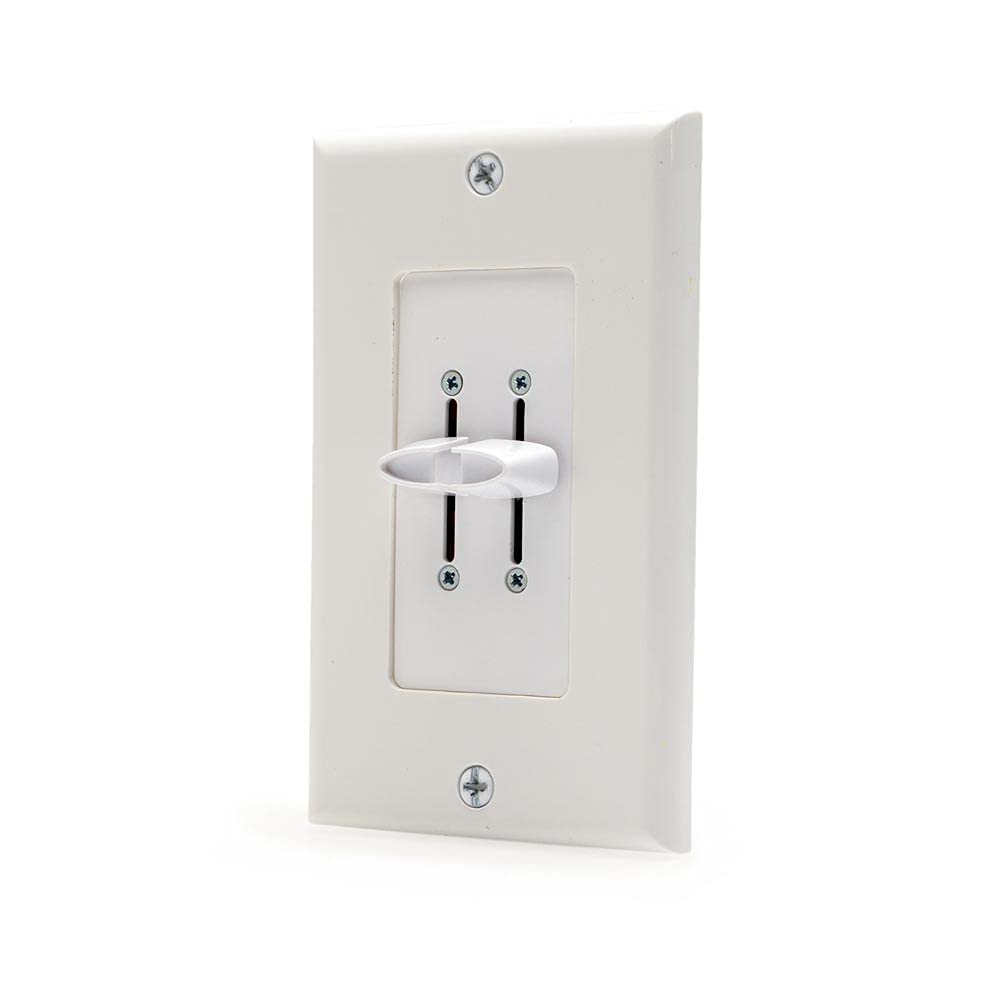 LuxDrive Atenuador de montaje en pared de doble canal 0-10V (K020-W)