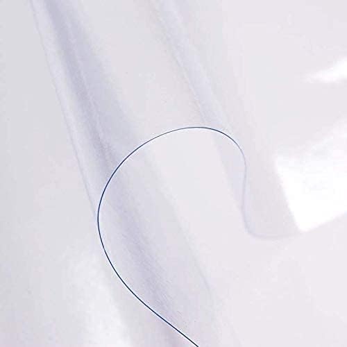 sancua Mantel rectangular de PVC 100% impermeable, 70 x 70 pulgadas, mantel de vinilo a prueba de aceite a prueba de derrames, mantel de mesa para