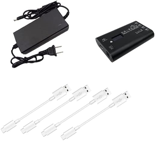 FIMI X8 Mini 5 in1 Cargador Controlador De Carga Rápida De Batería Hub Recargador De Coche Para Drone – (Color X8mini-123)