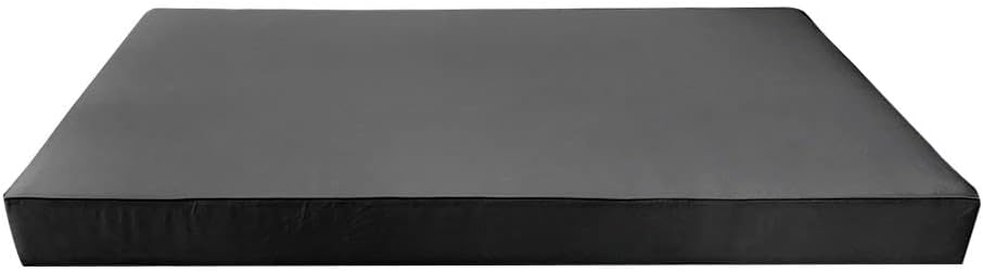 DBM IMPORTS *Solo funda*-Estilo 6 fundas de almohada para colchón de sofá cama al aire libre con ribete de tubería tamaño individual XL – AD003