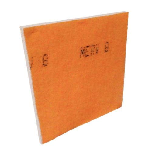 Material de filtro de medios naranja y blanco de repuesto para Renewaire ERVHRV – 5 pies x 25 pulgadas x 1 pulgada, cortado a medida