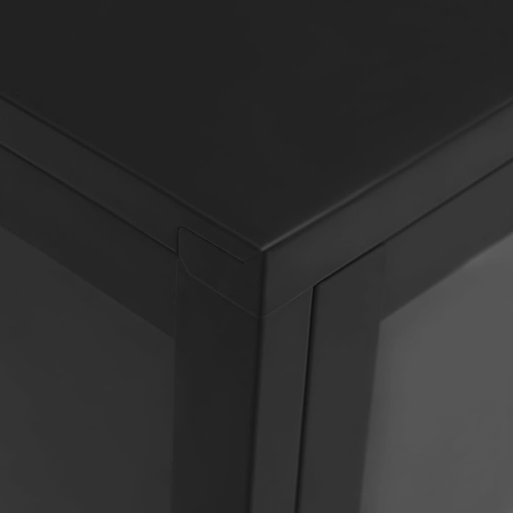 Aparador negro, vitrina, gabinete de barra de café, gabinete de sala de estar, estantería, vitrinas para sala, gabinete de consola, armarios de