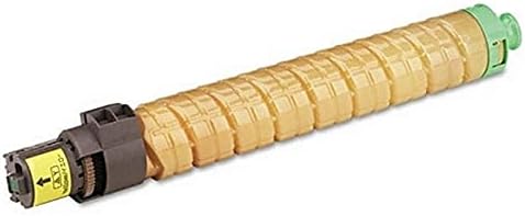 Repuesto compatible para Ricoh Aficio SP-C820DNSP-C821DN Series Cartucho de tóner amarillo (rendimiento de 15000 páginas) (821035)