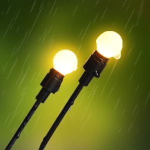 40 luces LED solares de jardín, luces solares blancas cálidas para exteriores que se balancean por el viento, luces solares al aire libre para