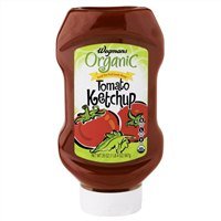Wegmans Ketchup de tomate orgánico, 20 onzas, (paquete de 4)