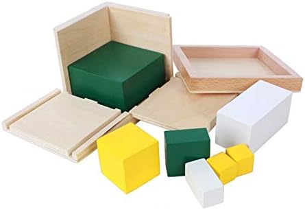 Montessori Baby Math Toys Power 2 Cube Training Educación Temprana Educación Preescolar Niños Matemáticas Aprender Juguetes Brinquedos Hobbies