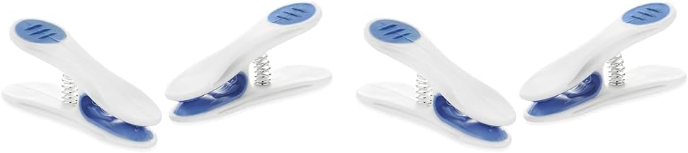 Whitmor Juego de 10 pinzas para la ropa de tacto suave (paquete de 2)