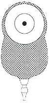 Marlen – UltraLite – 1-pc Urostomy Pouch, Flat Adhesive Skin Barrier E-Z Drain Valve, 78″ Opening, 9-14″ L x 5-34″ W