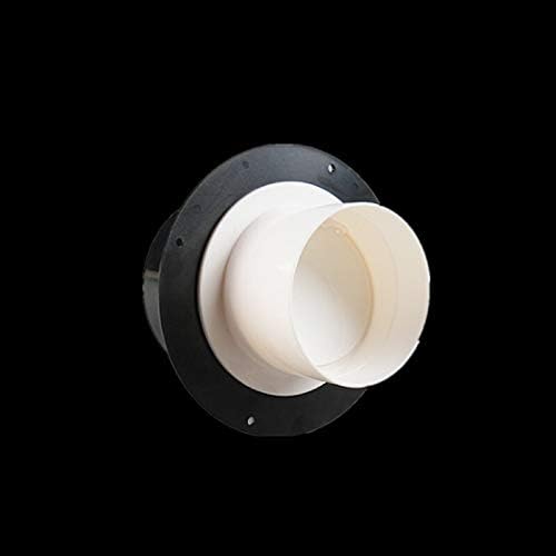 Válvula de retención para ventilador de escape, válvula de amortiguador de aire HVAC de diámetro variable de 100 a 802.953 in para ventiladores