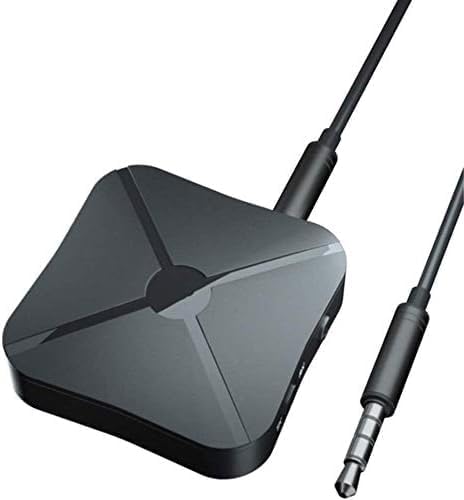 Adaptador Bluetooth 5.0 Transmisor Bluetooth Receptor 2 en 1 Inalámbrico 0.138 in AUX aptX Adaptador de baja latencia adecuado para TVSistemas de