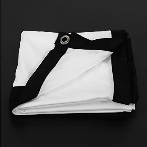 Pantallas de proyección de 40 a 100 pulgadas, pantalla de proyector de película 169 4K trasera frontal de película, diseño antiarrugas, pantalla
