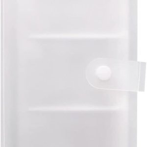 2 piezas 120 ranuras de plástico transparente titular de tarjetas de crédito caso de tarjeta de identificación de negocios libro carpeta portátil 2 piezas 120 ranuras de plástico transparente titular de tarjetas de crédito caso de tarjeta de identificación de negocios libro carpeta portátil