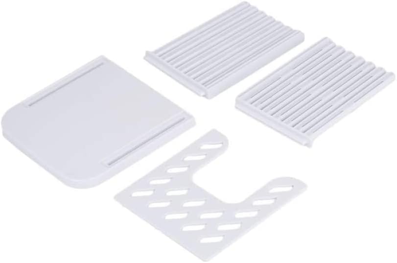 Guía de corte de tostadas ajustable para pan casero, rebanador de pan de plástico para rebanar pan, herramientas plegables de cocina para hornear