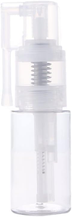 Galyacht Botella pulverizadora en polvo de 0.5 fl oz, aplicador de fibra capilar recargable, botellas vacías de cosméticos en polvo, botella de