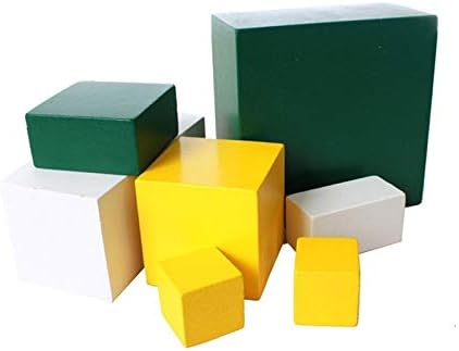 Montessori Baby Math Toys Power 2 Cube Training Educación Temprana Educación Preescolar Niños Matemáticas Aprender Juguetes Brinquedos Hobbies