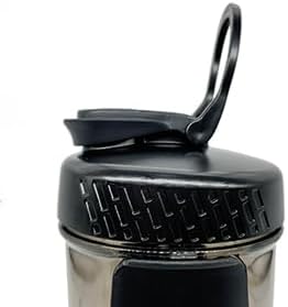 Botella mezcladora de proteínas de alta calidad, 20 onzas, asistente de mezcla preentrenamiento, plástico sin BPA