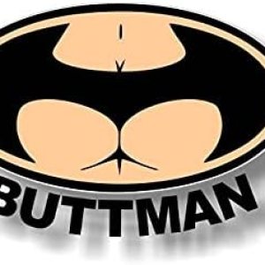 Buttman – CalcomanÃa de vinilo de 7 pulgadas, letras negras, divertida, 4 x 4, camión, Offroad, JDM, sexy, portátil, sÃmbolo de murciélago, pegatina Buttman – CalcomanÃa de vinilo de 7 pulgadas, letras negras, divertida, 4 x 4, camión, Offroad, JDM, sexy, portátil, sÃmbolo de murciélago, pegatina