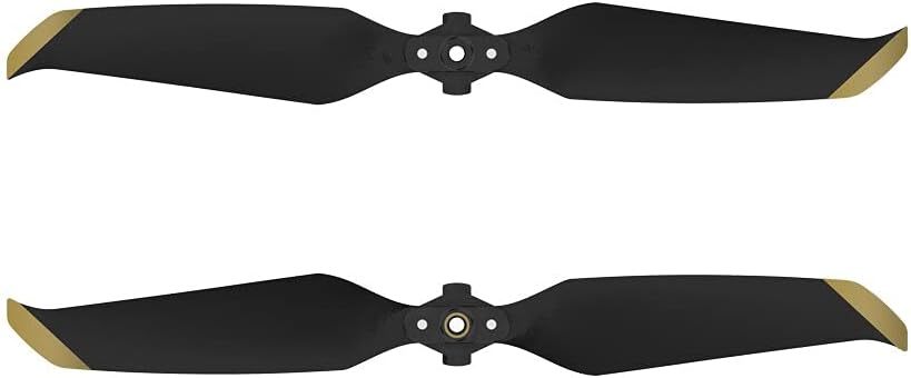 2 pares de hélices 7238 de bajo ruido 7238F para DJI Mavic Air 2 Drone Accesorios (color  2 pares dorados)