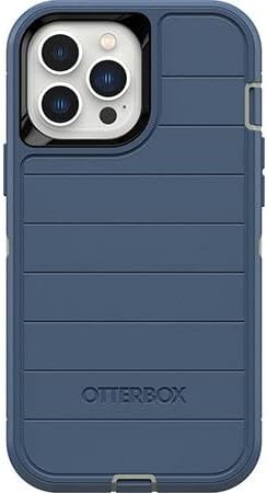 OtterBox Defender PRO – Funda para Apple iPhone 13 Pro Max y 12 Pro Max, color azul fuerte