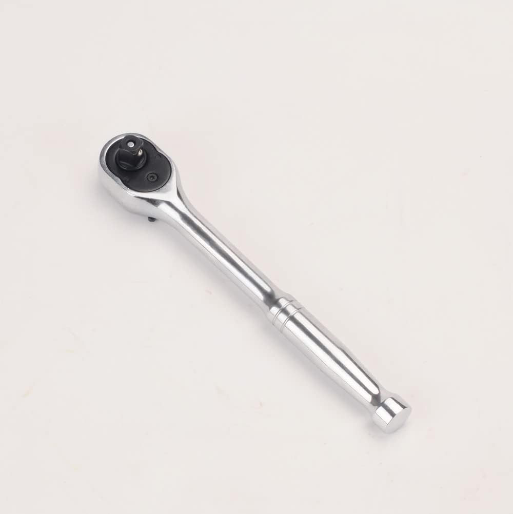 FLZOSPER Juego de llaves de vaso de 12 piezas, juego de llaves de vaso de 38 pulgadas con llave de trinquete de liberación rápida de 72 dientes,