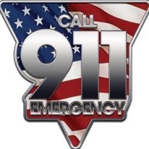 Call 911Calcomanía de emergencia conBandera de 12″ HReflectante Call 911Calcomanía de emergencia conBandera de 12″ HReflectante