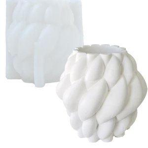 YIRUZWRD Molde de silicona Moldes de maceta para florero, botella, molde de resina epoxi, maceta suculenta, yeso, cemento, molde de arcilla de YIRUZWRD Molde de silicona Moldes de maceta para florero, botella, molde de resina epoxi, maceta suculenta, yeso, cemento, molde de arcilla de