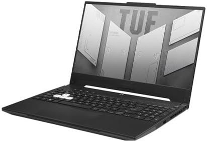 ASUS Laptop para juegos TUF F15 2023, pantalla FHD de 15.6 pulgadas a 144 Hz, procesador Intel i5-12450H de 12 generación, GeForce RTX 3050Ti, 16 GB