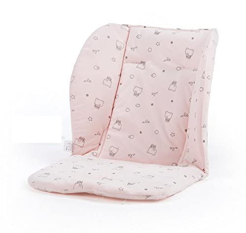 Topwon Cojín de asiento elevador para silla alta para niños pequeños y bebés (rosa)
