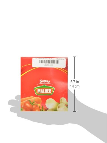 Malher Sopa de fideos con pollo, 2.1 onzas (paquete de 12)