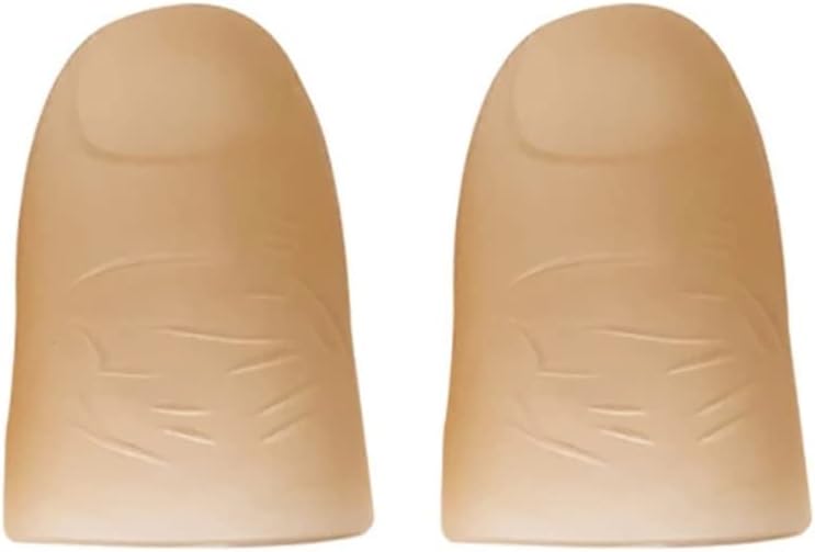 Surakey 2 piezas de luz para el pulgar, puntas de dedo mágico para el pulgar, lámpara LED para los pulgares, luz para fiesta, trucos de escenario