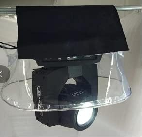 Cubiertas de lluvia transparentes para iluminación de escenario, haz de lavado por zoom Led RGBW DMX Efecto DJ Disco Fiesta Vacaciones Navidad Bar