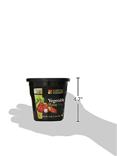 Custom Culinary Gold Label Base baja en sodio, vegetal, 1 libra