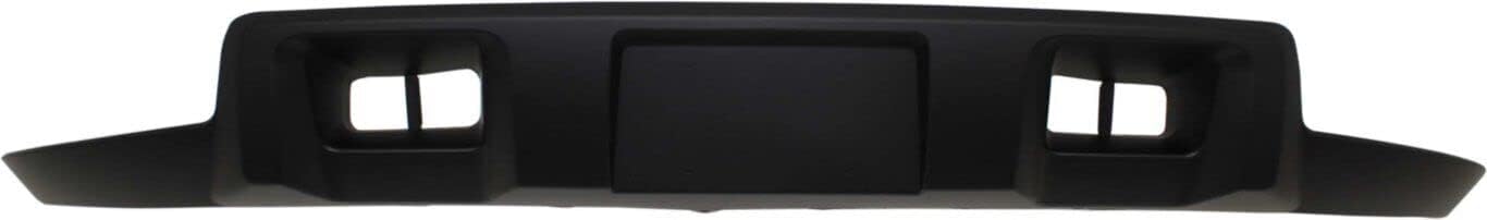 Cenefa de parachoques para Chevrolet Silverado 2500 2012 a 2014 lado delantero, negro, plástico GM1095200