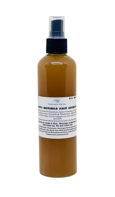 Rosemary-Moringa Hair Growth Tonic Spray 8oz