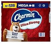 Charmin – Papel higiénico ultra fuerte de 2 capas (308 hojasrollo), 32 megarrollos