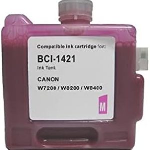 Vivid Colors Cartucho de tinta compatible de repuesto para uso Canon BCI-1421 Magenta Ink Tank Canon W8200 W8400 Plotter 1421 Vivid Colors Cartucho de tinta compatible de repuesto para uso Canon BCI-1421 Magenta Ink Tank Canon W8200 W8400 Plotter 1421