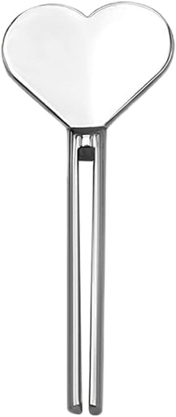 Cordate – Exprimidor manual de pasta de dientes de metal de acero inoxidable, dispensador de tubo de crema de manos, juego de rodillos para llaves,