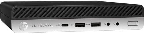 HP Mini escritorio 800 G4 Intel i7-8700T hasta 4.00GHz 32GB DDR4 256GB NVMe SSD integrado Wi-Fi BT Dual Monitor compatible con teclado y mouse