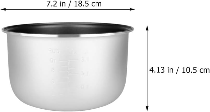 Recambios interiores del molde de la mousse de la cacerola del queso del pote del arroz que acampa del pote