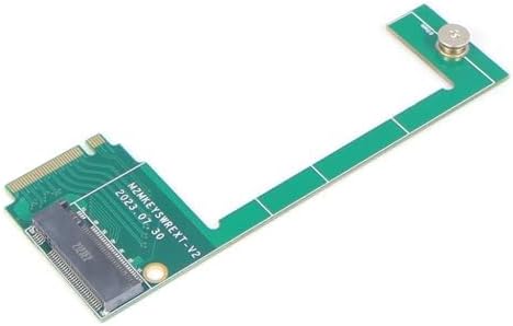 JMT Placa modificada M.2 de 2230 a 89.764 in NVME MKey Modificación PCB Placa de circuito compatible con la consola de juegos portátil ROG Ally