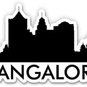 Bangalore India Skyline – Vinilo adhesivo para teléfono, laptop, botella de agua (4 pulgadas de ancho) Bangalore India Skyline – Vinilo adhesivo para teléfono, laptop, botella de agua (4 pulgadas de ancho)