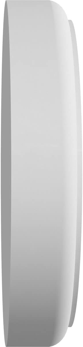 Ekena Millwork ROSP060X040X075DAL05 Roseta Dalton estándar con borde redondeado, 6 pulgadas de ancho x 4 pulgadas de alto x 34 pulgadas de alto