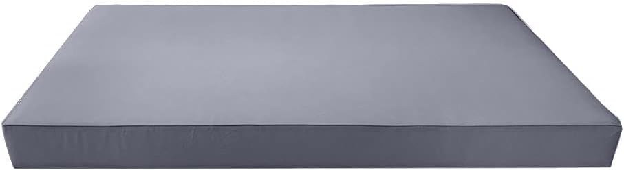DBM IMPORTS *Solo funda*-Estilo 5 Fundas de almohada para colchón de sofá cama al aire libre con ribete de tubería tamaño individual-AD001