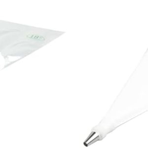 Restaurantware Pastry Tek Punta de tubería, 1 punta redonda redonda para glaseado  #12, resistente a la corrosión, punta de glaseado de acero Restaurantware Pastry Tek Punta de tubería, 1 punta redonda redonda para glaseado  #12, resistente a la corrosión, punta de glaseado de acero